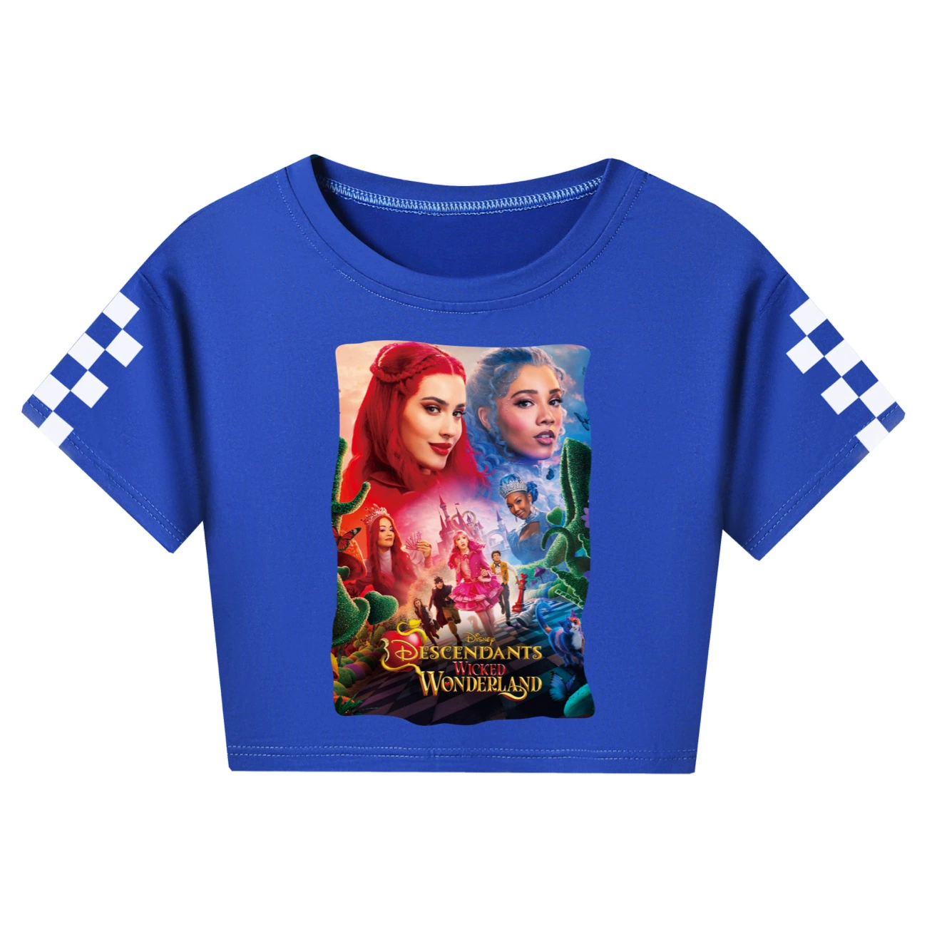 Wonderland Graphic Long & Short Sleeve Tee, Style 16 · Deep Blue