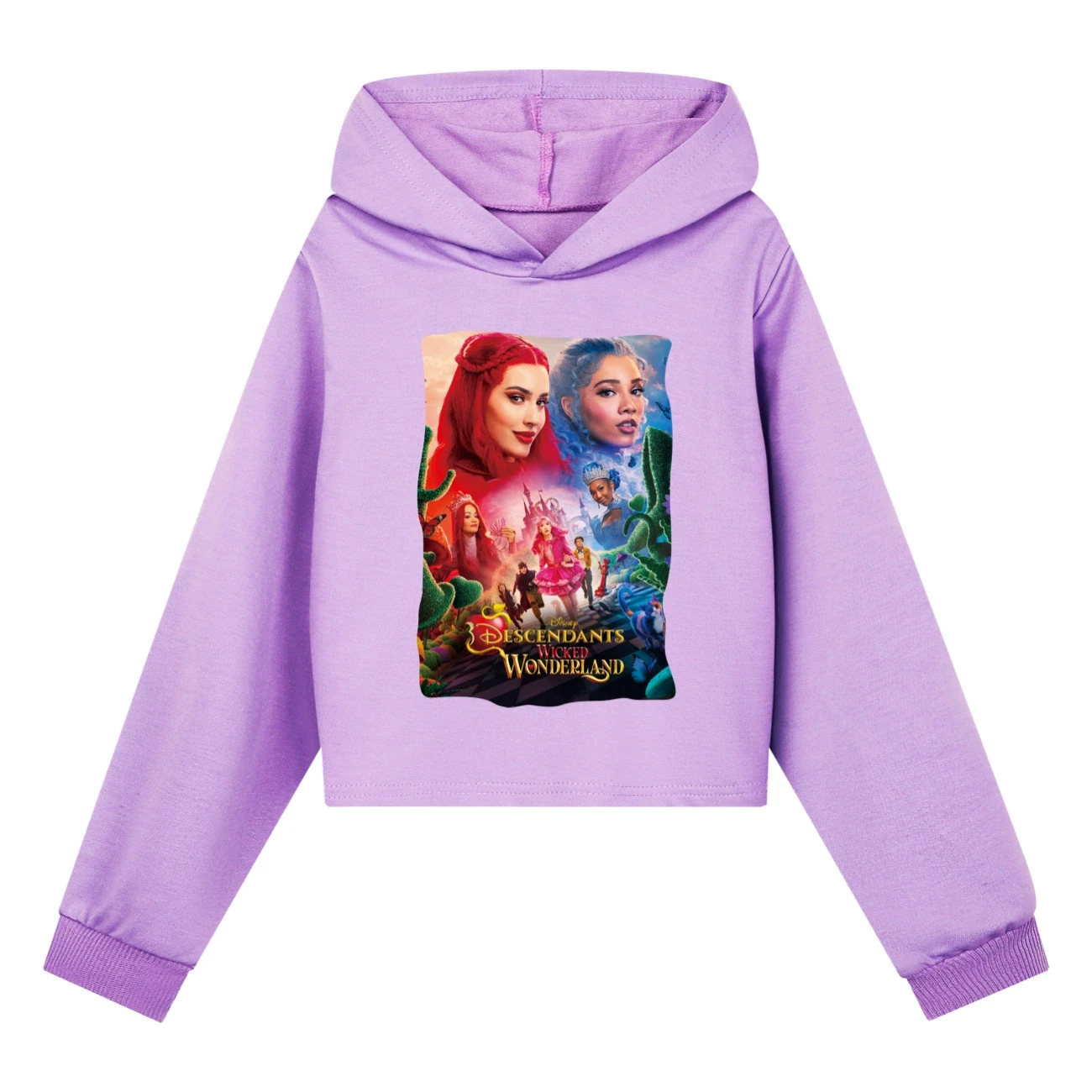 Cropped Hoodie Set — 5795 Edition, Style 01 · Purple