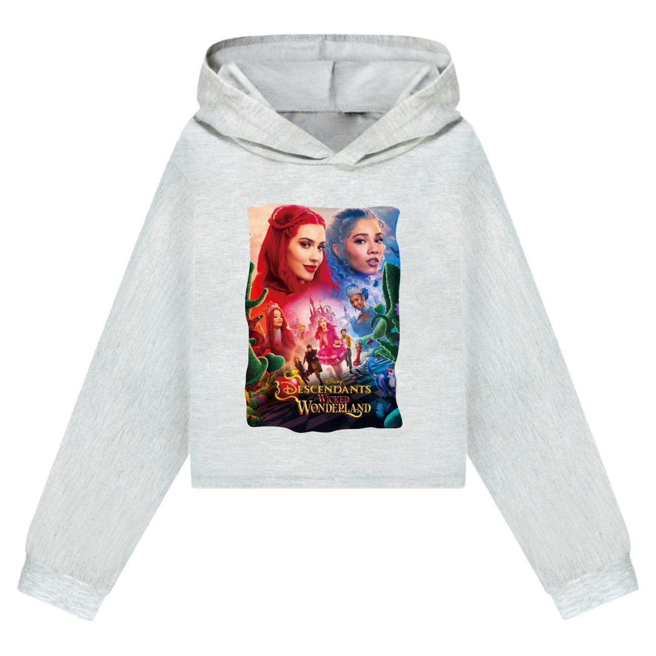Cropped Hoodie Set — 5795 Edition, Style 03 · Grey