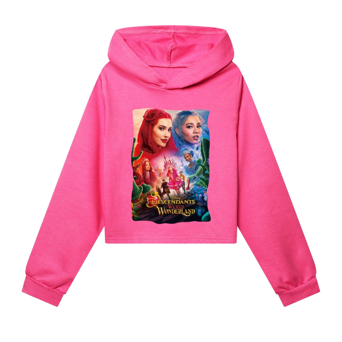 Cropped Hoodie Set — 5795 Edition, Style 09 · Rose