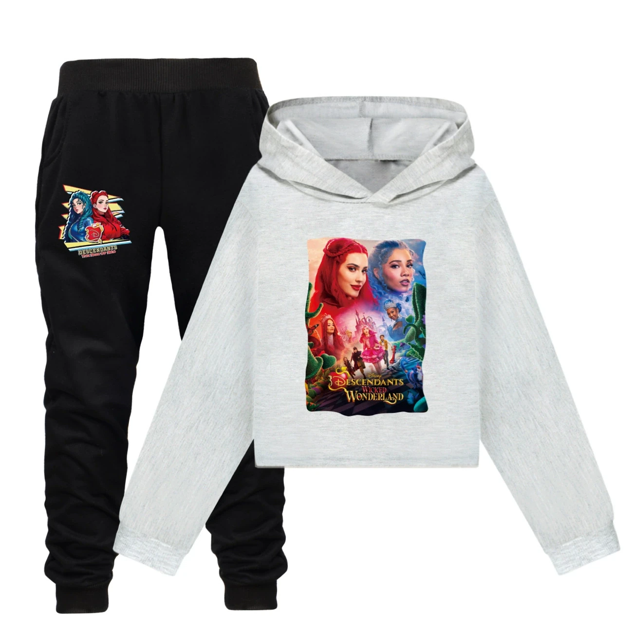 Cropped Hoodie Set — 5795 Edition, Style 22 · Set · Grey