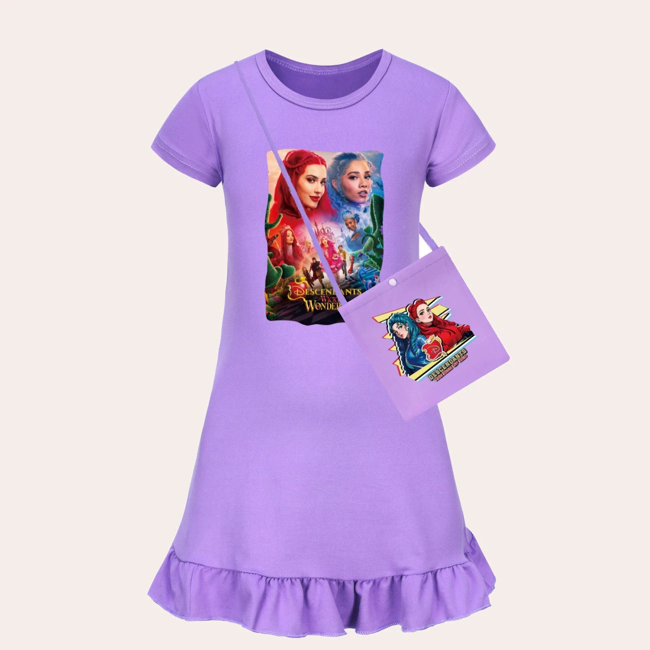 Ruffle-Hem Jersey Dress — 5795 Edition product view