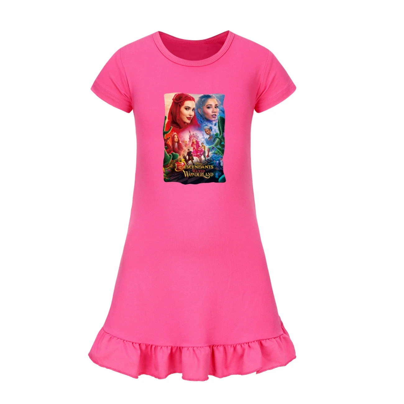 Ruffle-Hem Jersey Dress — 5795 Edition, Style 13 · Rose