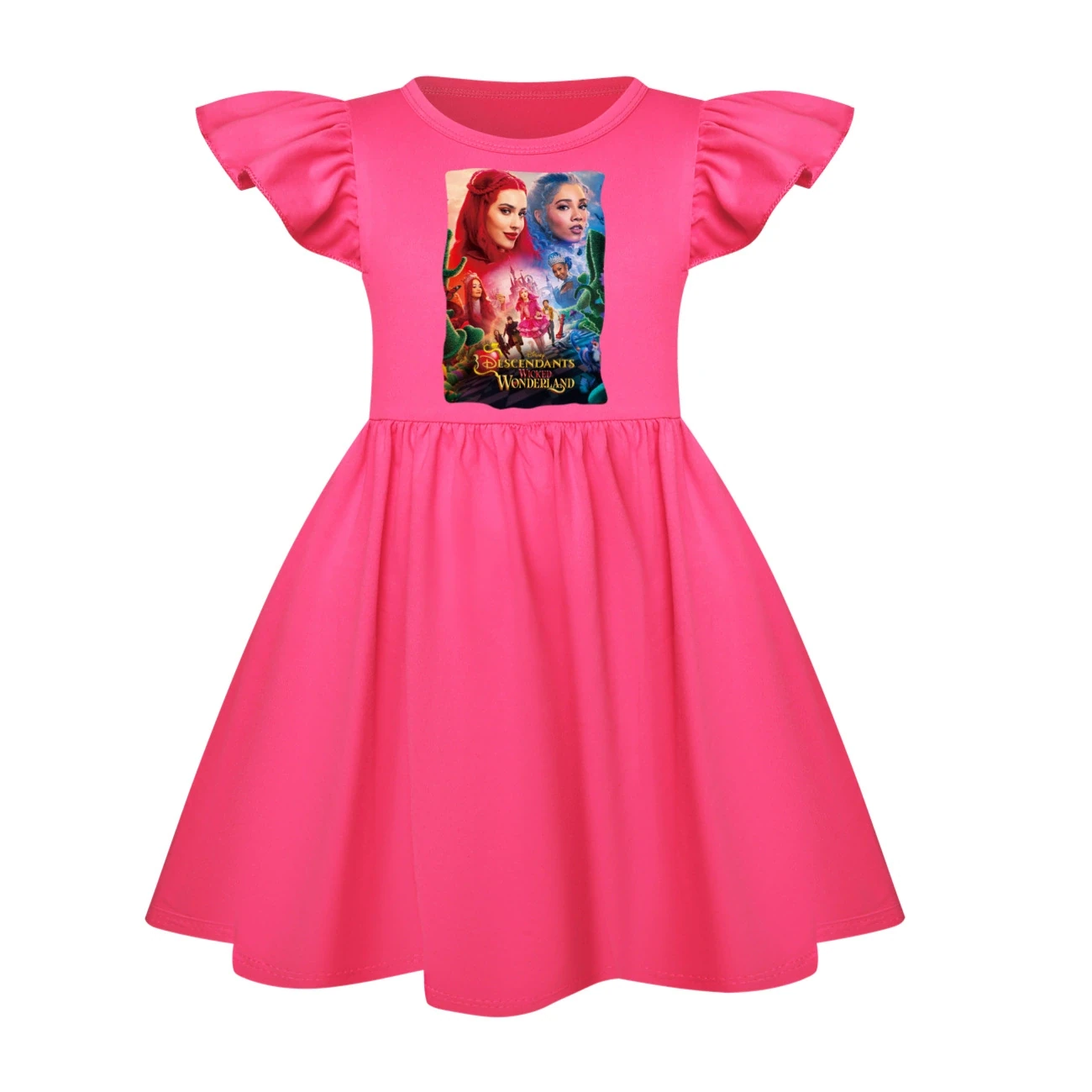 Ruffle-Hem Jersey Dress — 5795 Edition, Style 19 · Rose