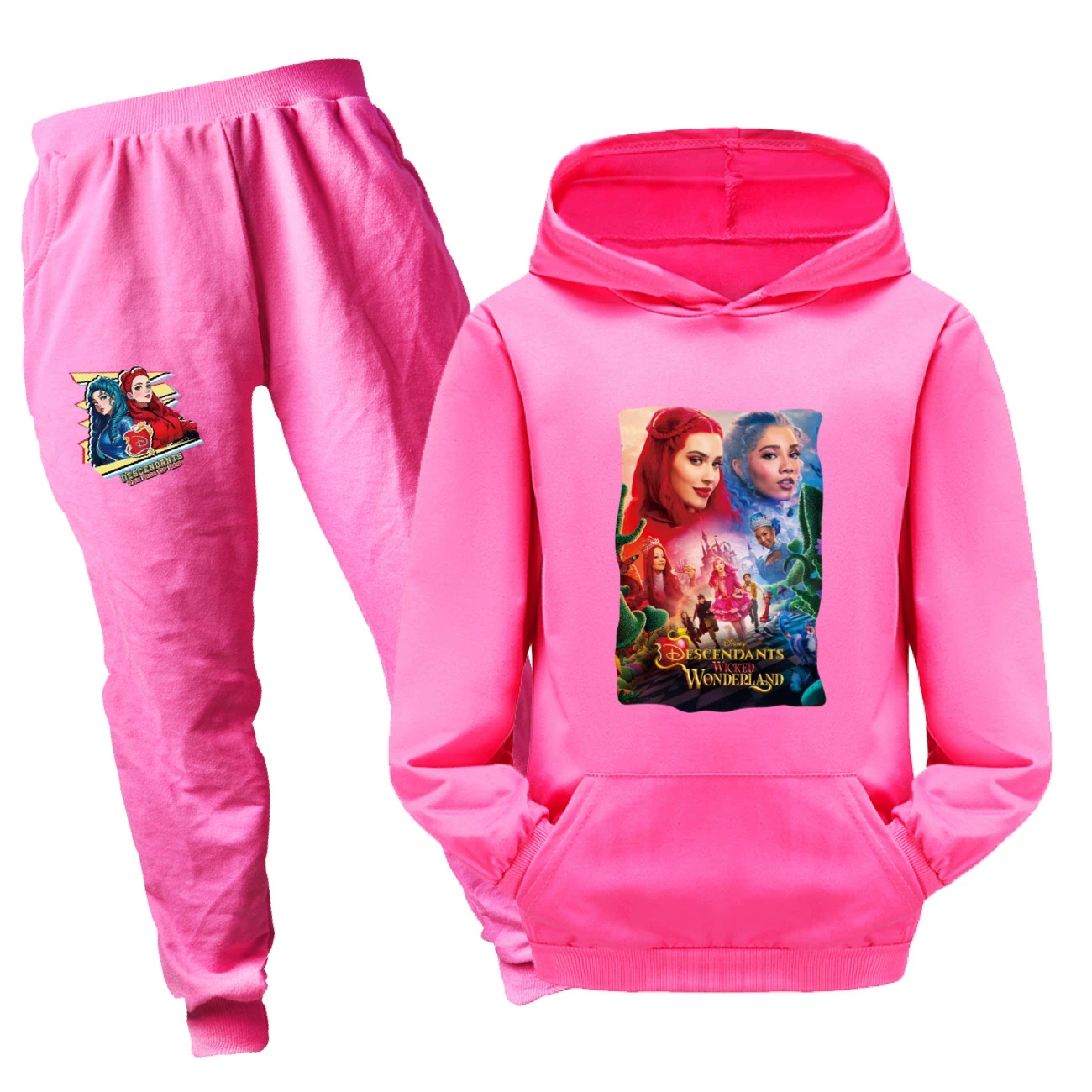 Adventure Hoodie & Jogger Set — 5795 Edition, Style 18 · Set · Rose