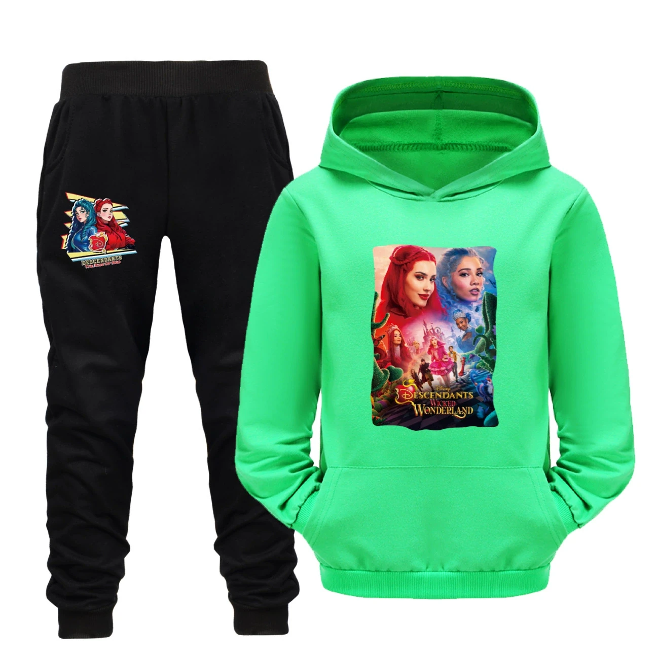 Adventure Hoodie & Jogger Set — 5795 Edition, Style 20 · Set · Green