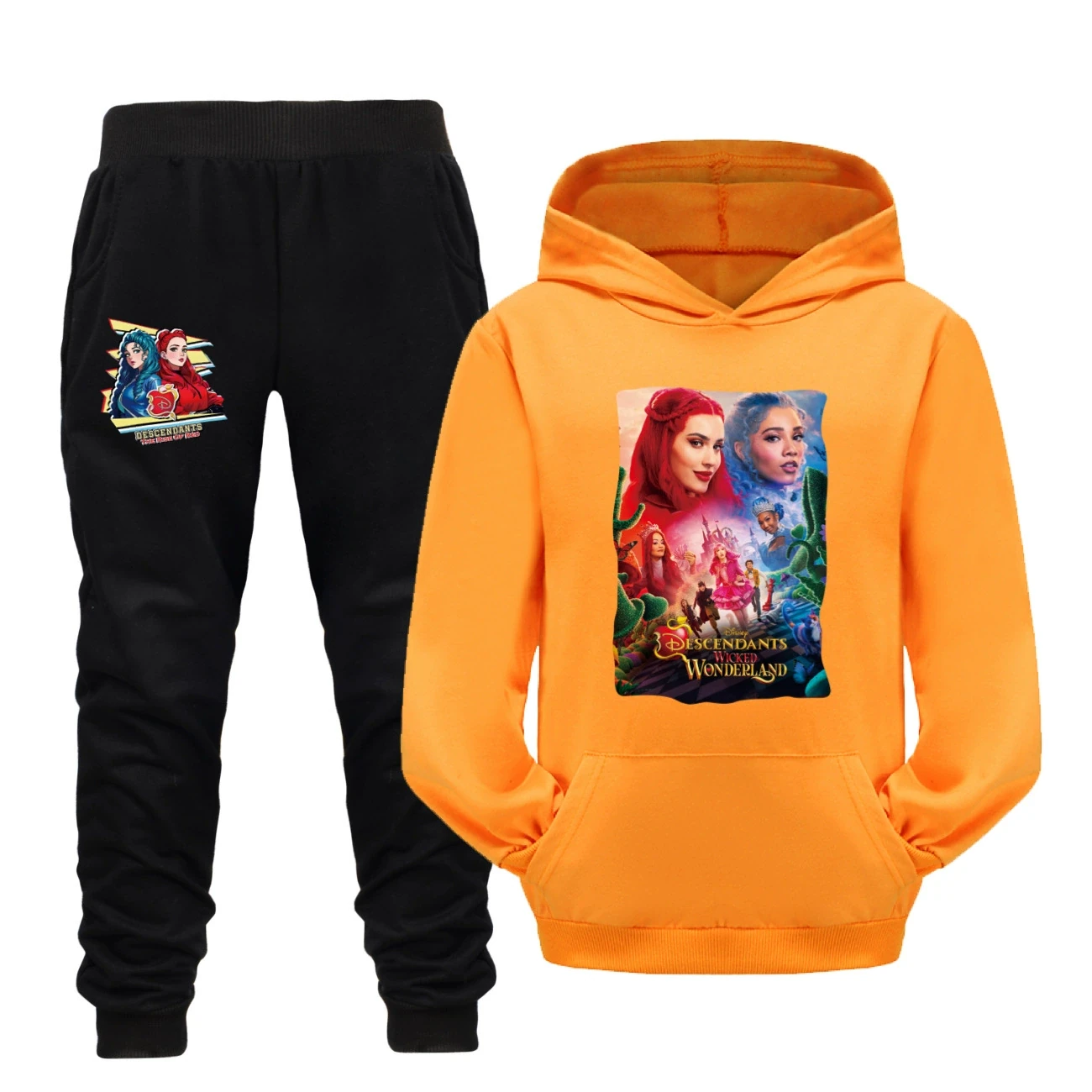 Adventure Hoodie & Jogger Set — 5795 Edition, Style 25 · Set · Orange