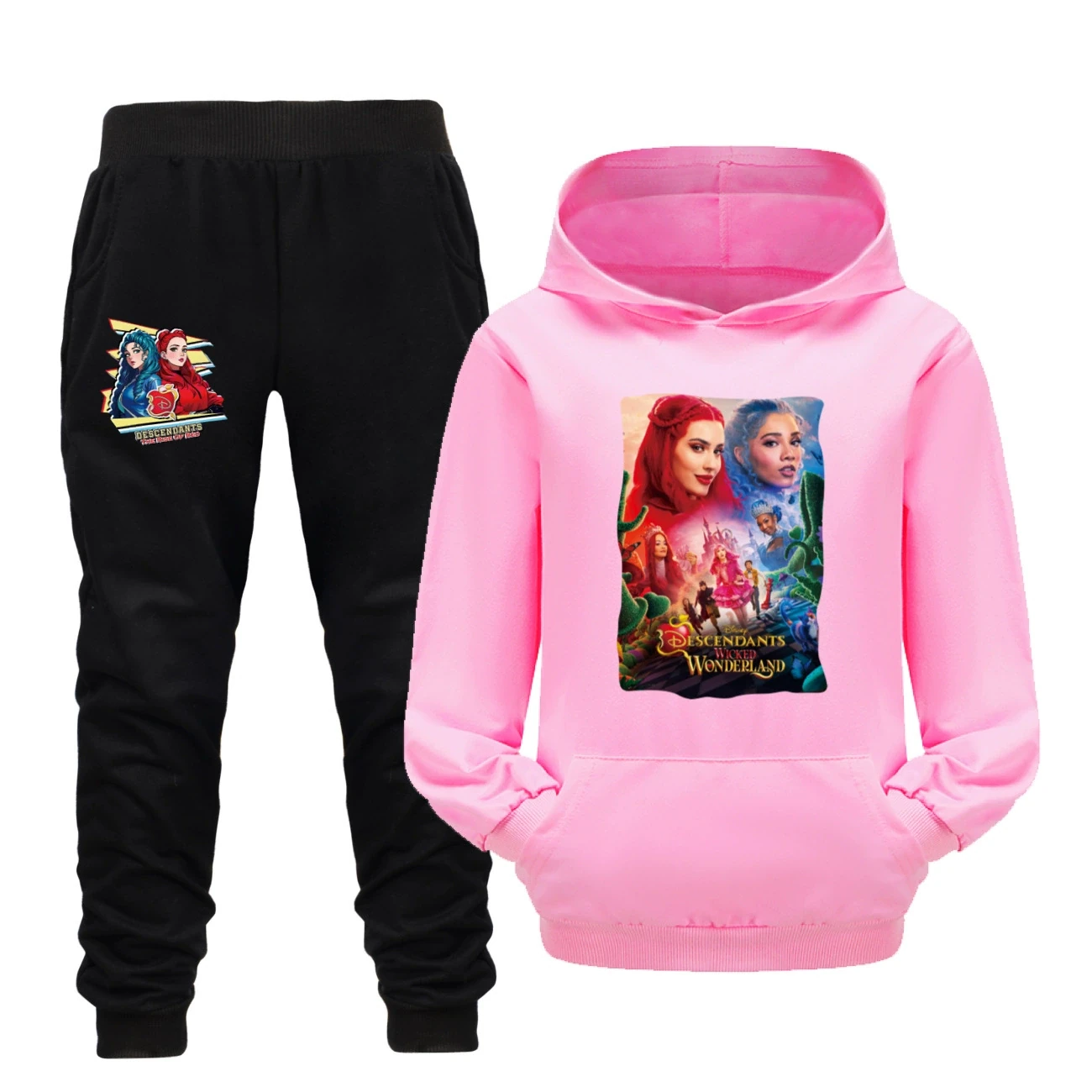 Adventure Hoodie & Jogger Set — 5795 Edition, Style 28 · Set · Pink