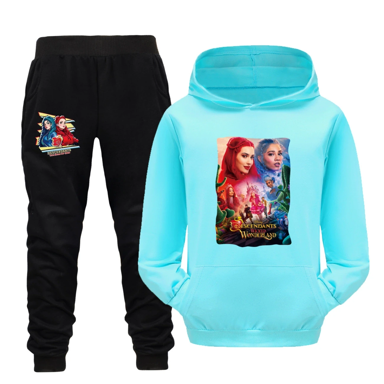 Adventure Hoodie & Jogger Set — 5795 Edition, Style 31 · Set · Light Blue