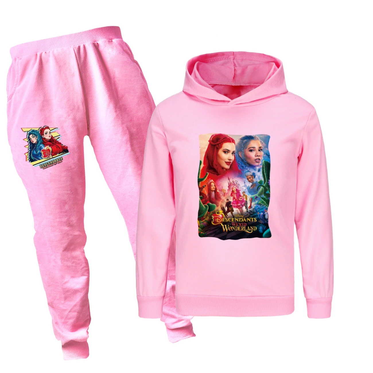 Classic Hoodie & Jogger Set — 5795 Edition, Style 18 · Set · Pink