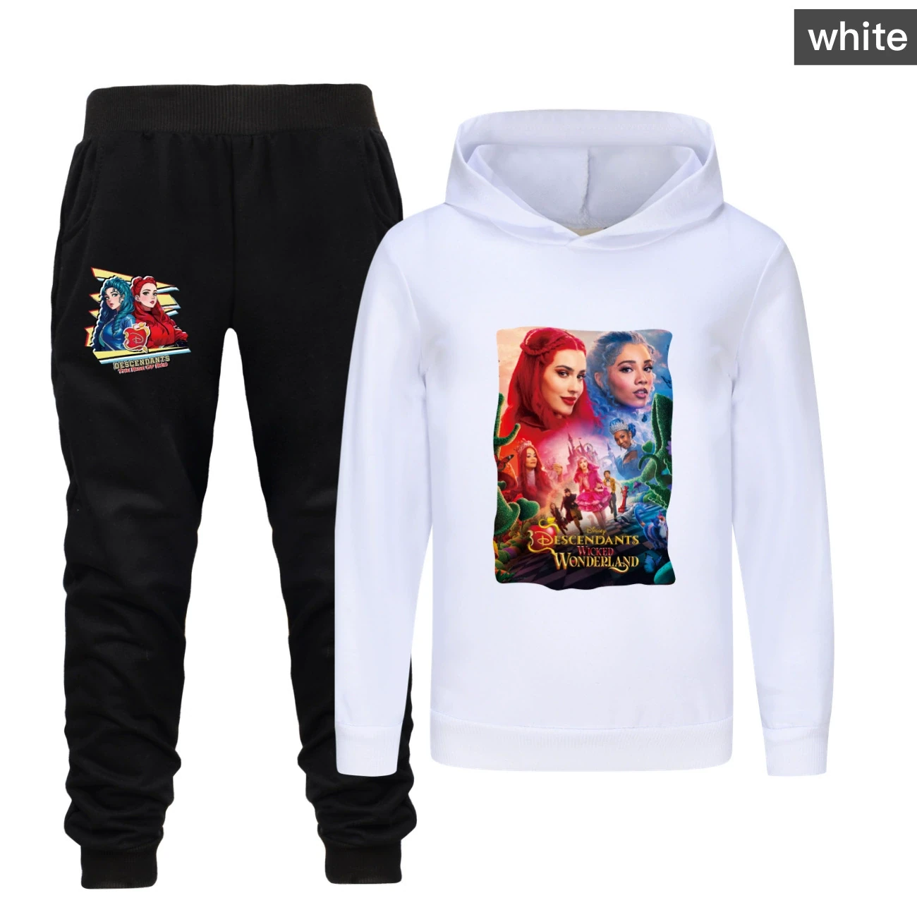 Classic Hoodie & Jogger Set — 5795 Edition, Style 19 · Set · White