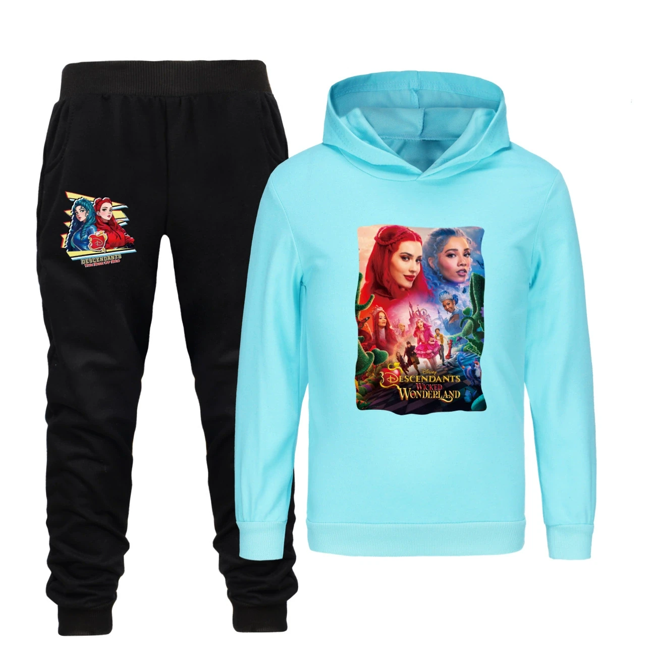 Classic Hoodie & Jogger Set — 5795 Edition, Style 24 · Set · Light Blue