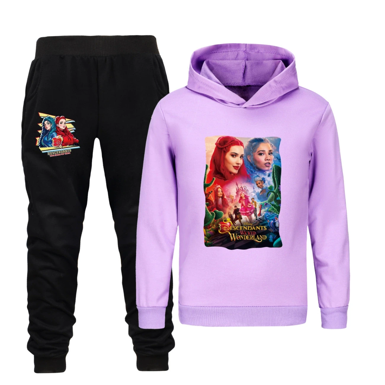 Classic Hoodie & Jogger Set — 5795 Edition, Style 27 · Set · Purple
