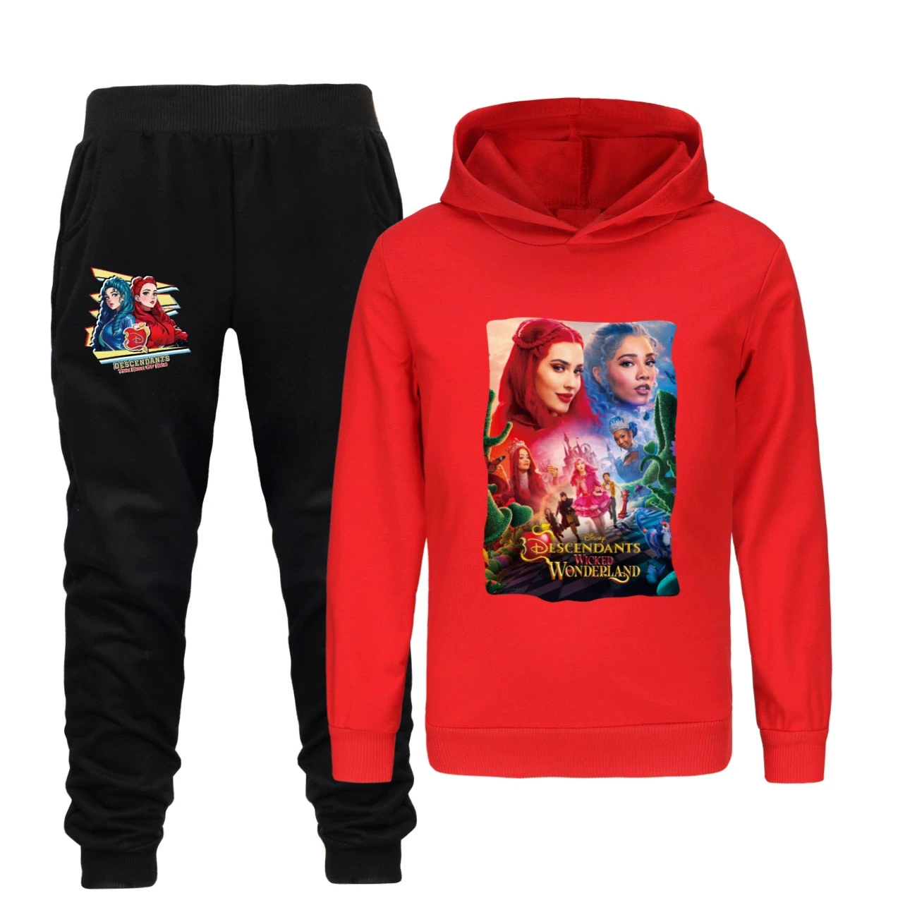 Classic Hoodie & Jogger Set — 5795 Edition, Style 28 · Set · Red