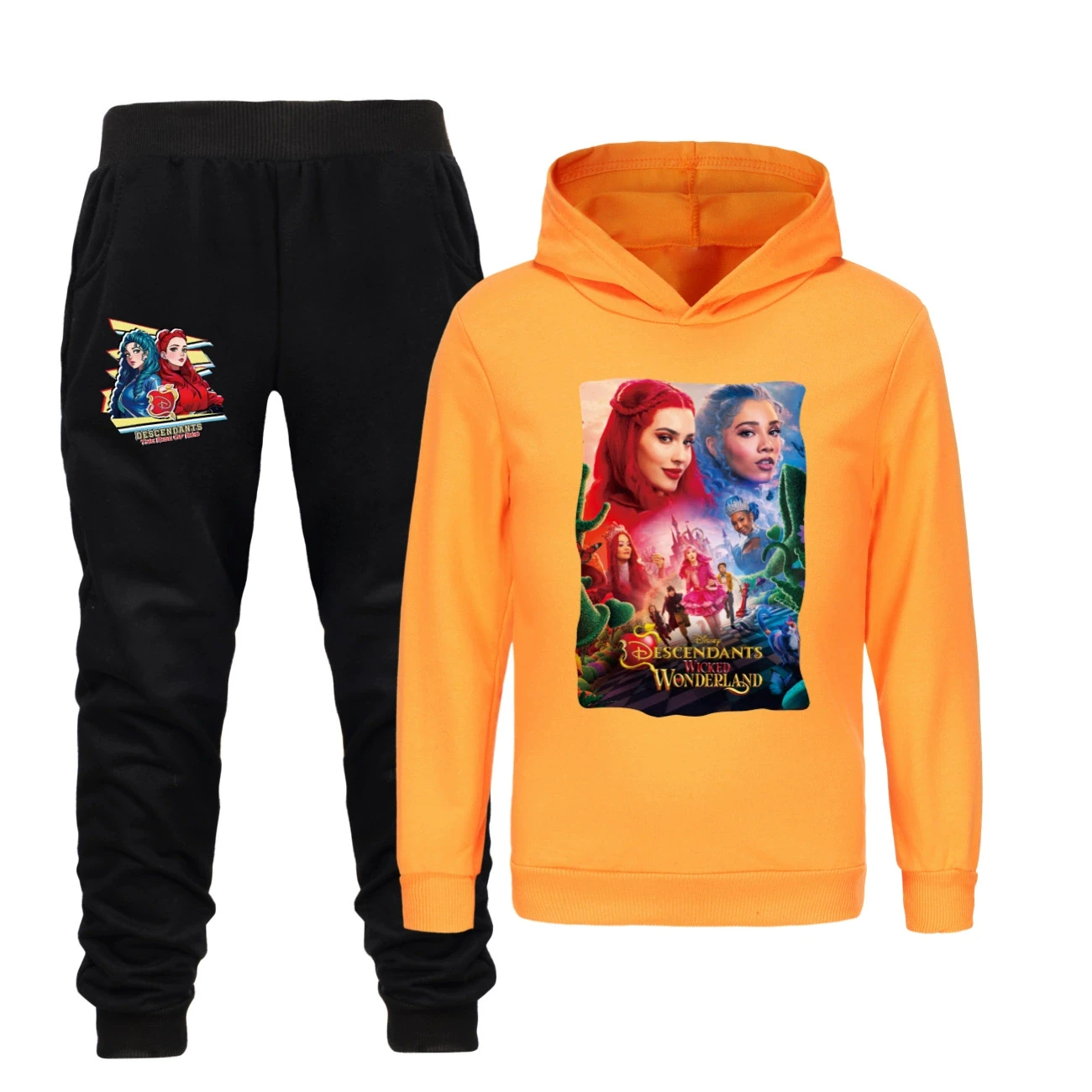 Classic Hoodie & Jogger Set — 5795 Edition, Style 30 · Set · Orange