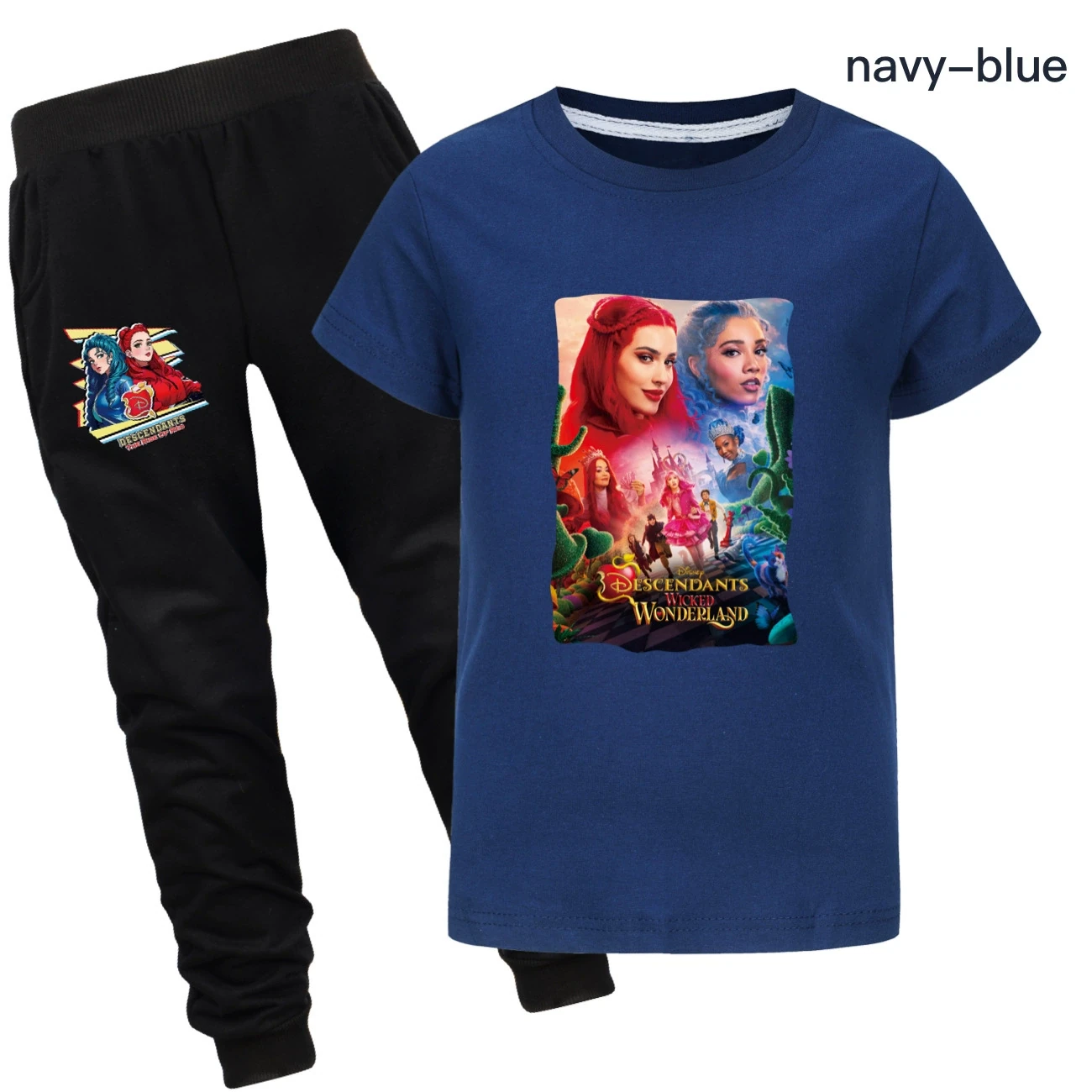 Graphic Tee & Jogger Set — 5795 Edition, Style 16 · Set · Royal Blue