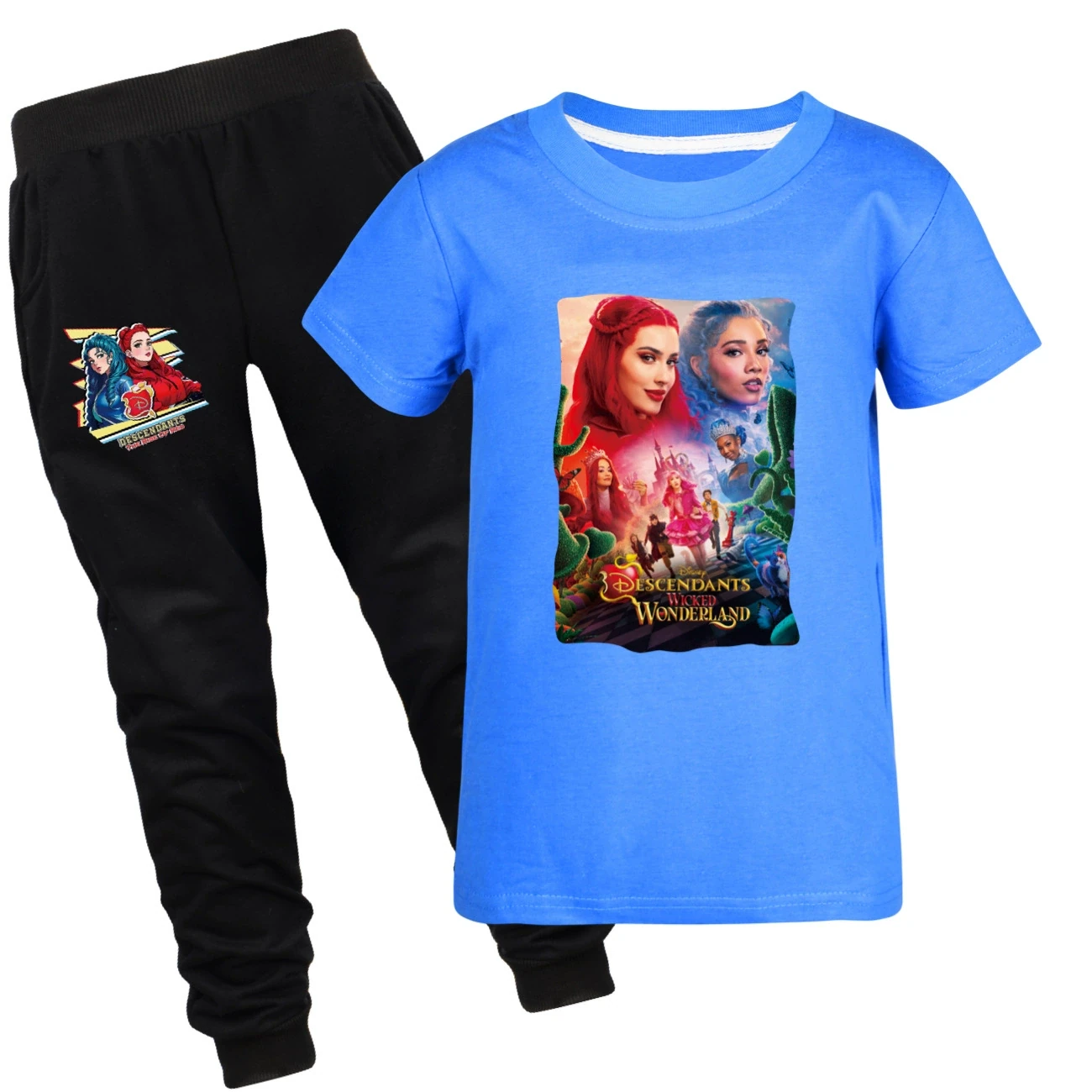Graphic Tee & Jogger Set — 5795 Edition, Style 21 · Set · Deep Blue
