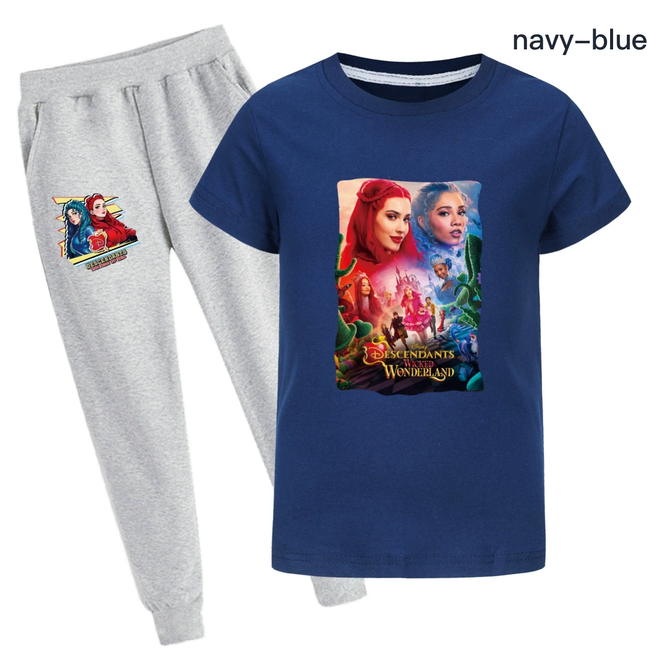 Graphic Tee & Jogger Set — 5795 Edition, Style 29 · Set · Royal Blue