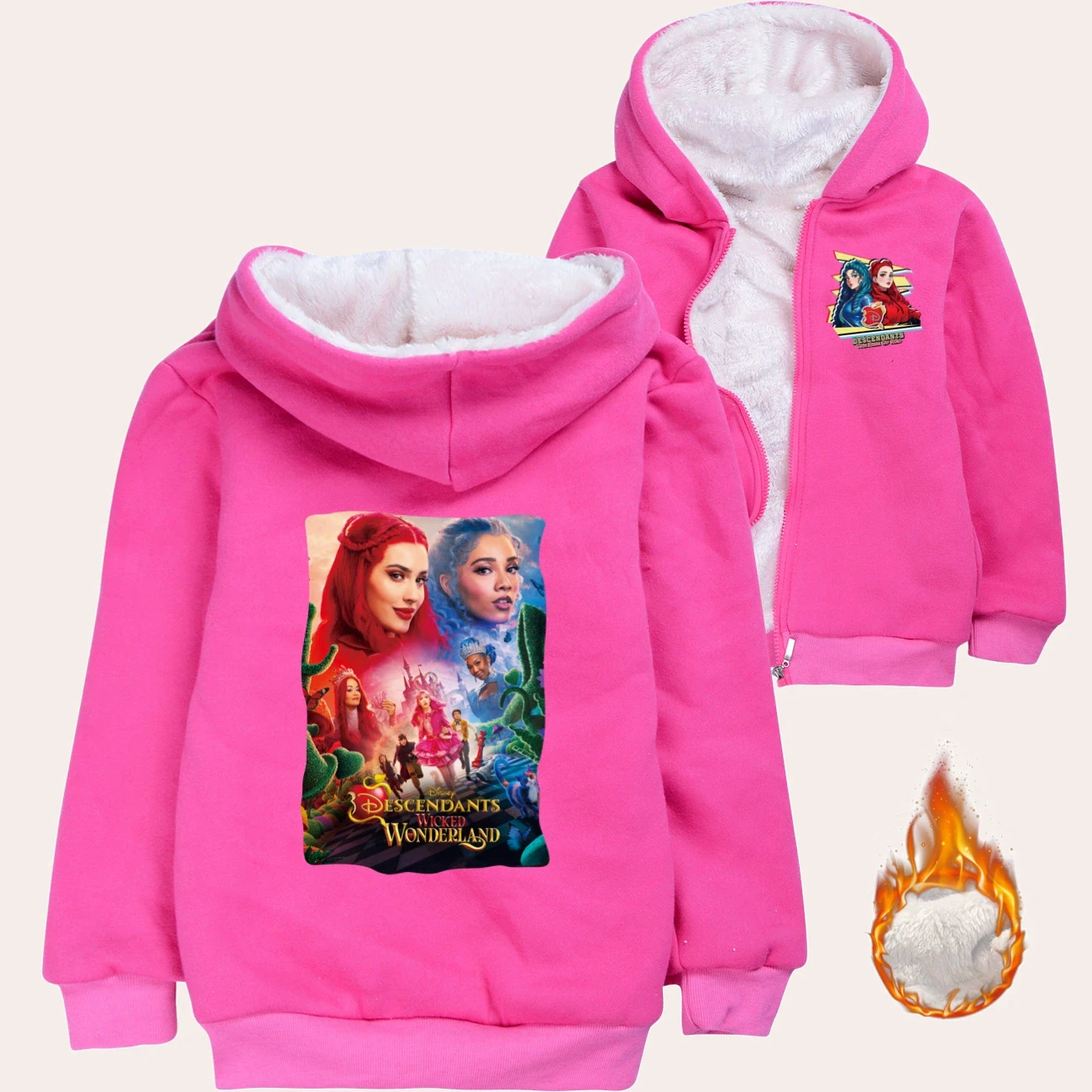 Warm-Lined Graphic Hoodie — 5795 Edition product view