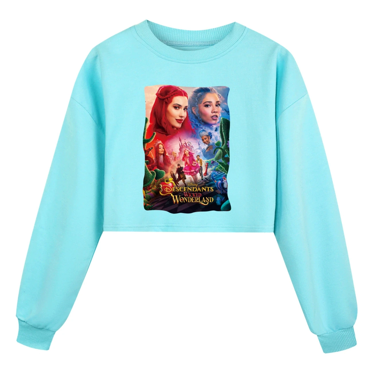 Cropped Sweatshirt Play Set — 5795 Edition, Style 02 · Sky Blue