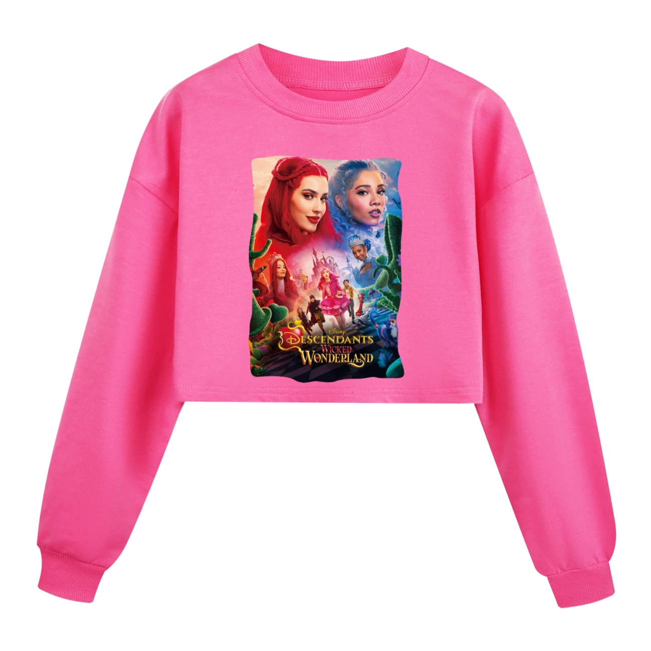 Cropped Sweatshirt Play Set — 5795 Edition, Style 07 · Rose
