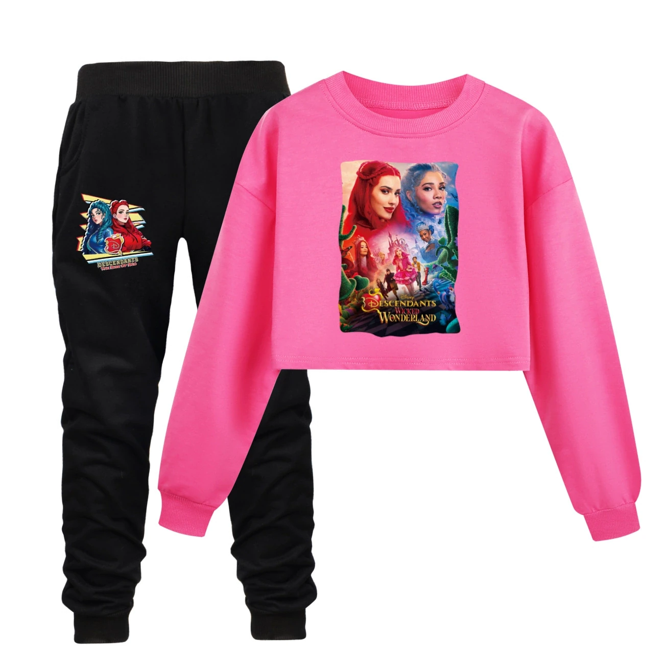Cropped Sweatshirt Play Set — 5795 Edition, Style 15 · Set · Rose