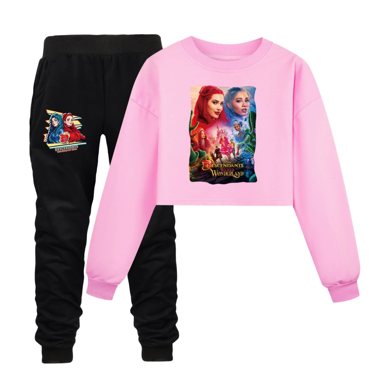 Cropped Sweatshirt Play Set — 5795 Edition, Style 16 · Set · Pink