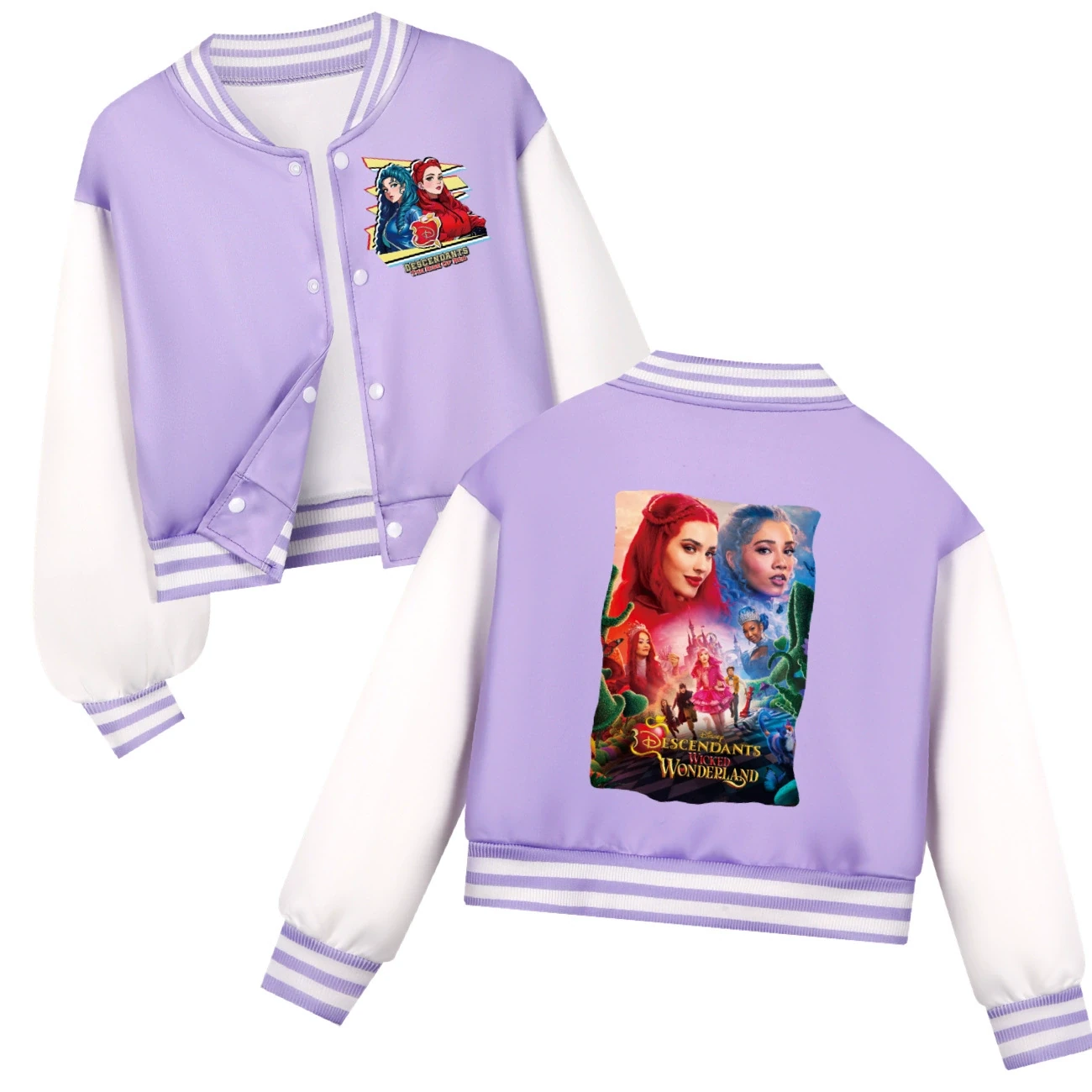 Playtime Varsity Layering Set — 5795 Edition, Style 04 · Purple