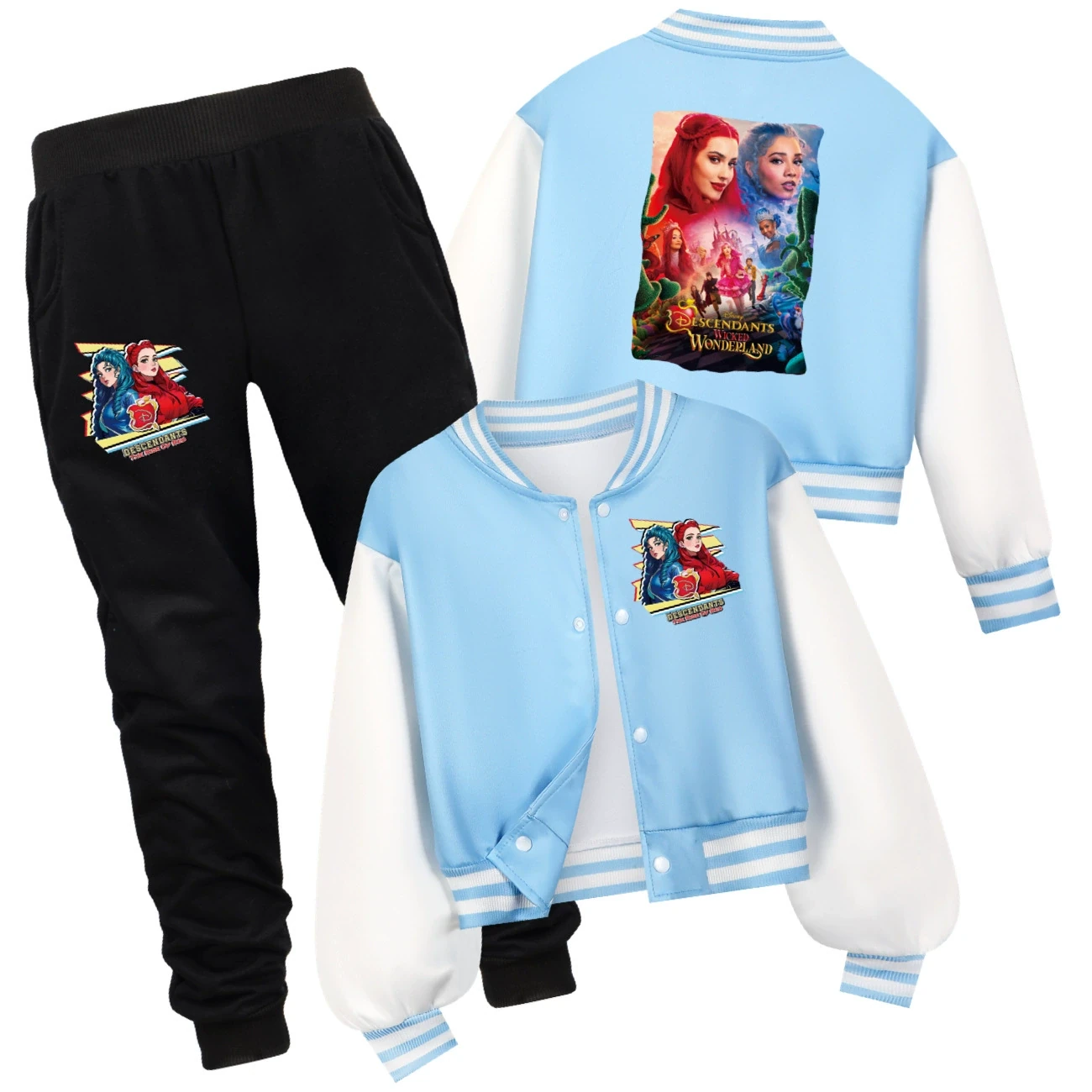 Playtime Varsity Layering Set — 5795 Edition, Style 09 · Set · Light Blue