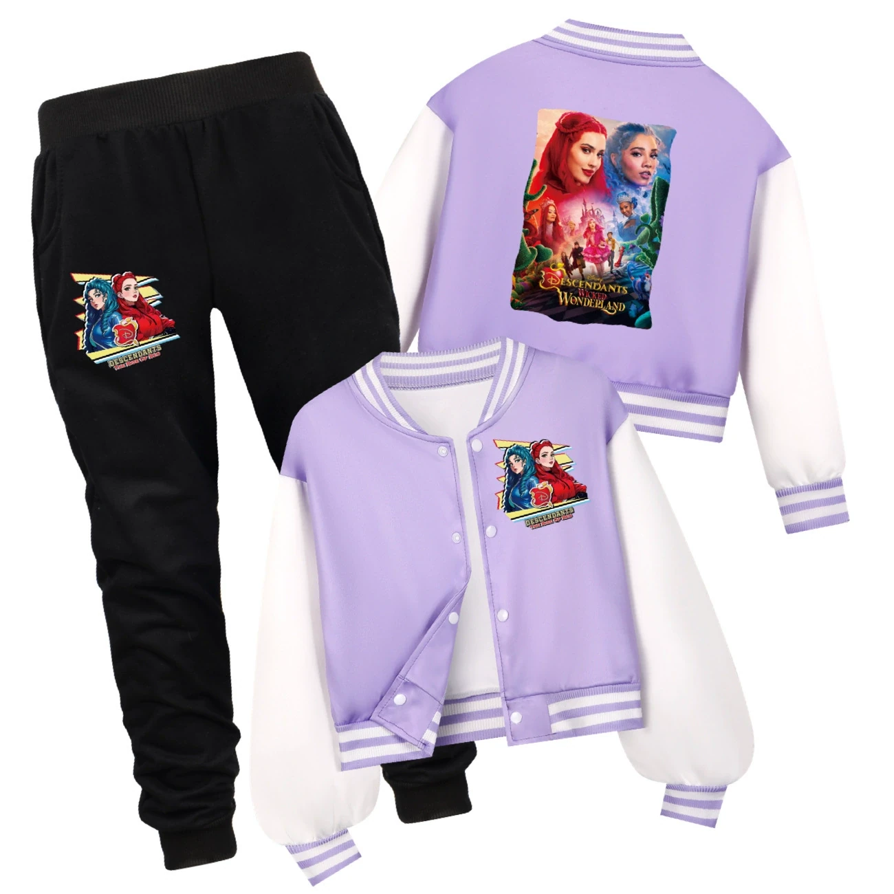 Playtime Varsity Layering Set — 5795 Edition, Style 10 · Set · Purple