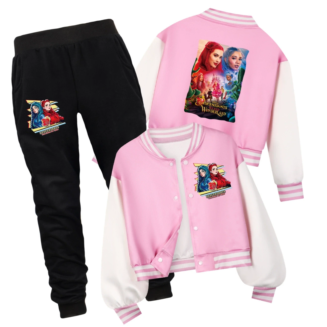 Playtime Varsity Layering Set — 5795 Edition, Style 12 · Set · Pink