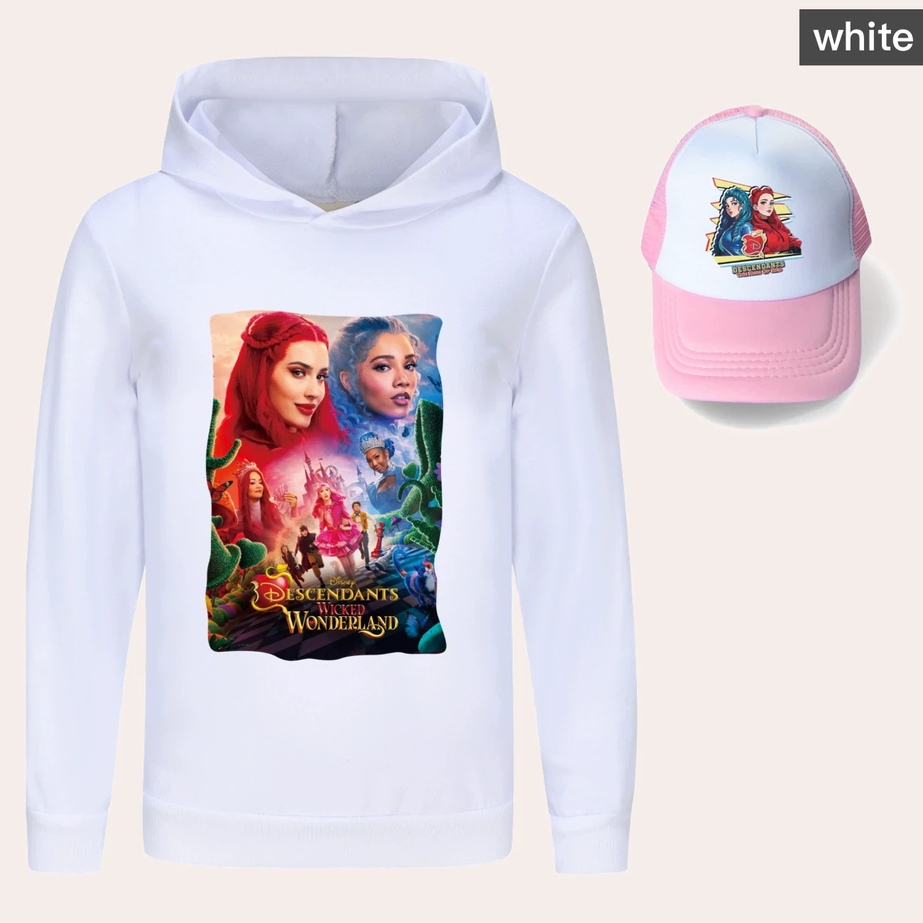 Graphic Hoodie & Sun Hat Set — 5795 Edition product view