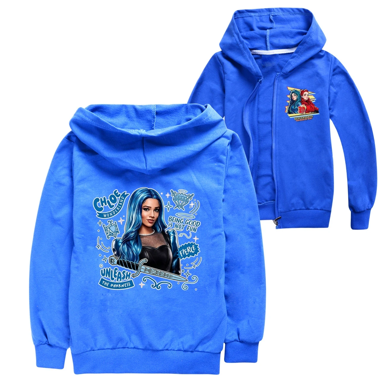 Zip-Up Track Set — 5796 Edition, Style 04 · Deep Blue