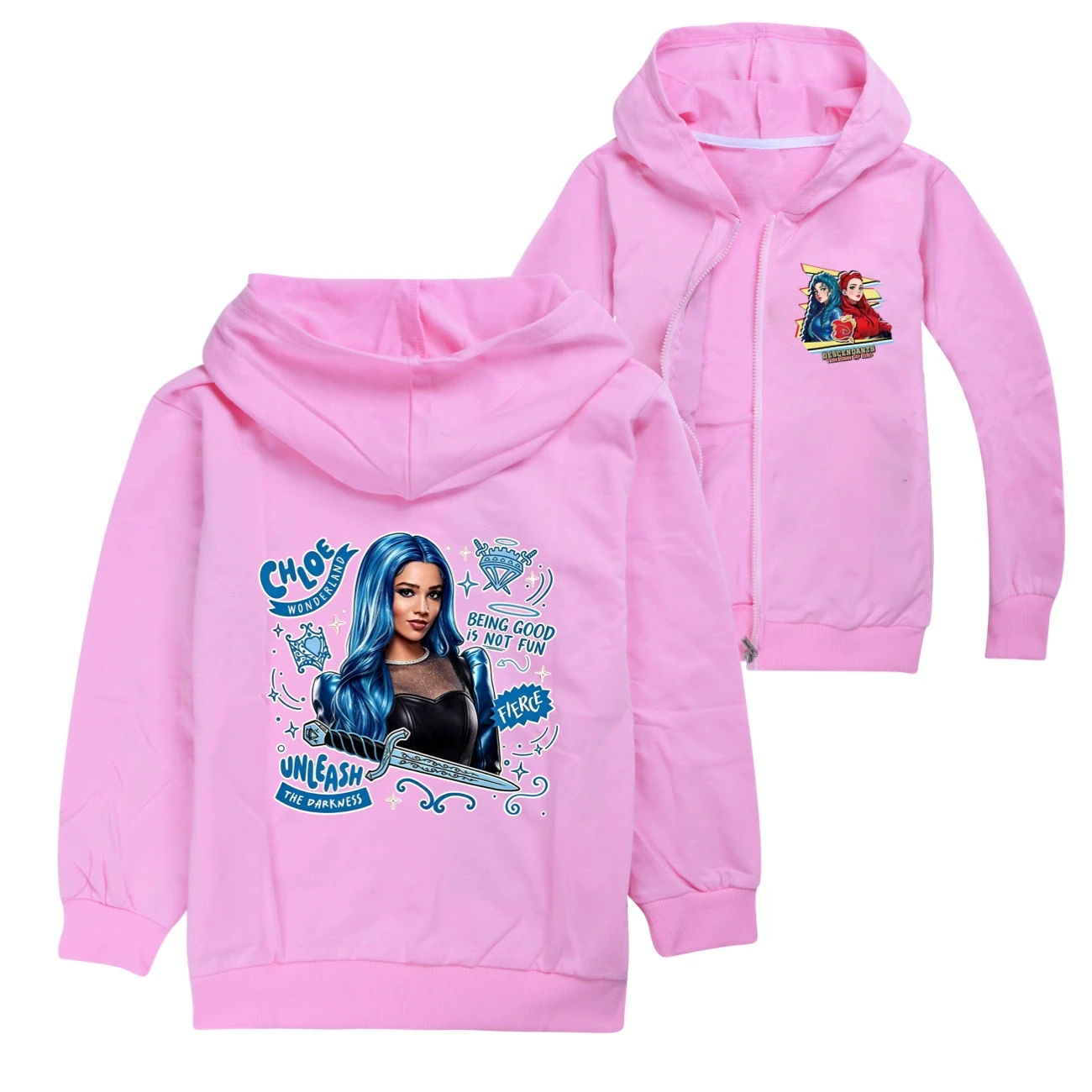Zip-Up Track Set — 5796 Edition, Style 05 · Pink