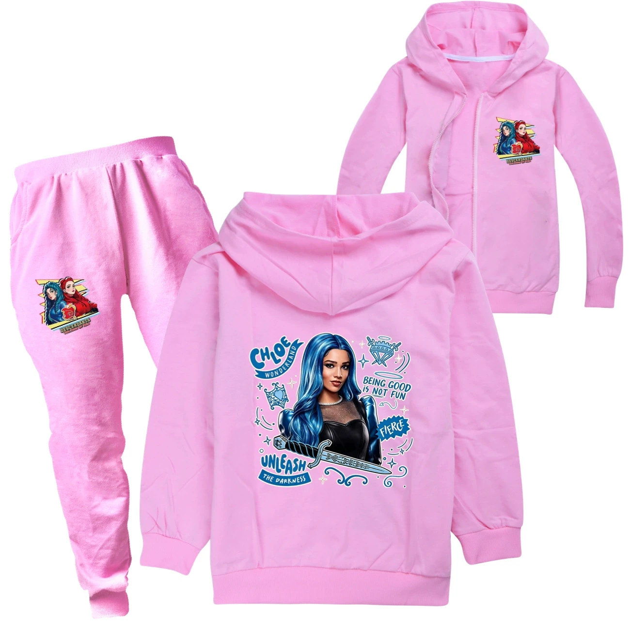 Zip-Up Track Set — 5796 Edition, Style 10 · Set · Pink