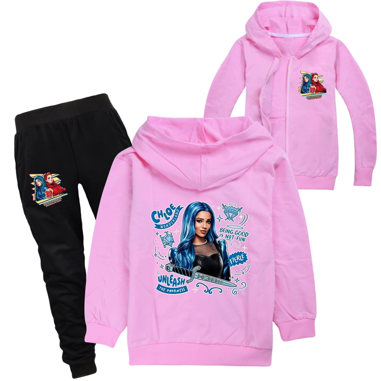 Zip-Up Track Set — 5796 Edition, Style 11 · Set · Pink