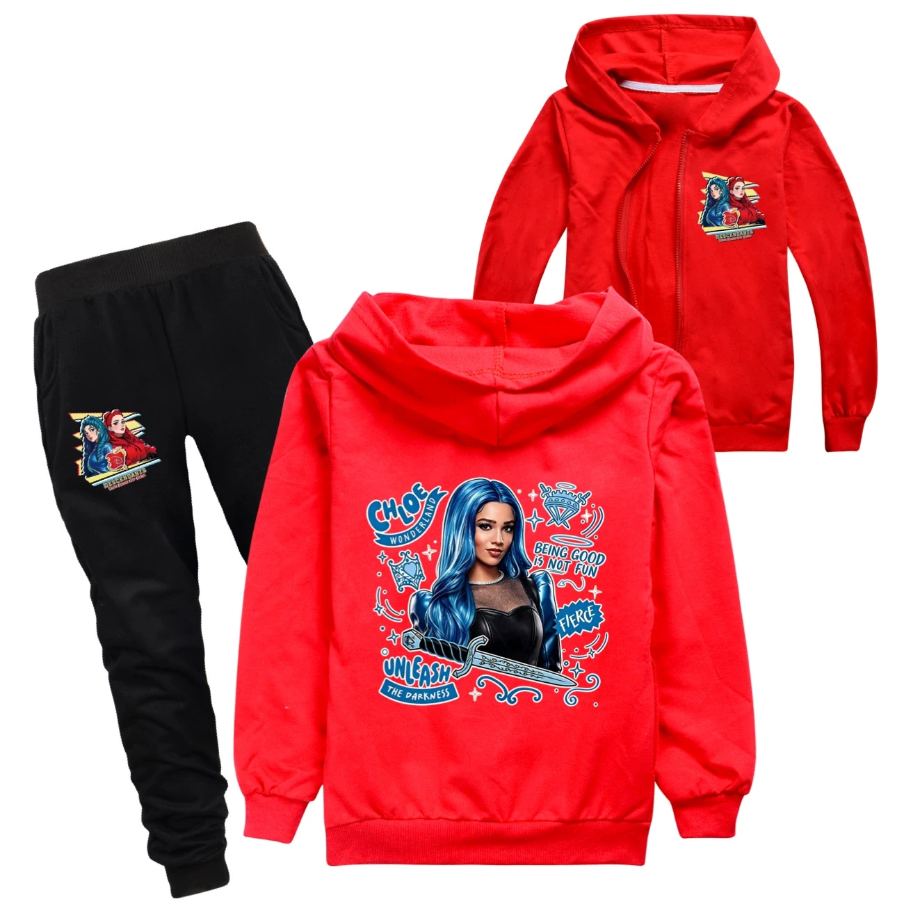 Zip-Up Track Set — 5796 Edition, Style 14 · Set · Red