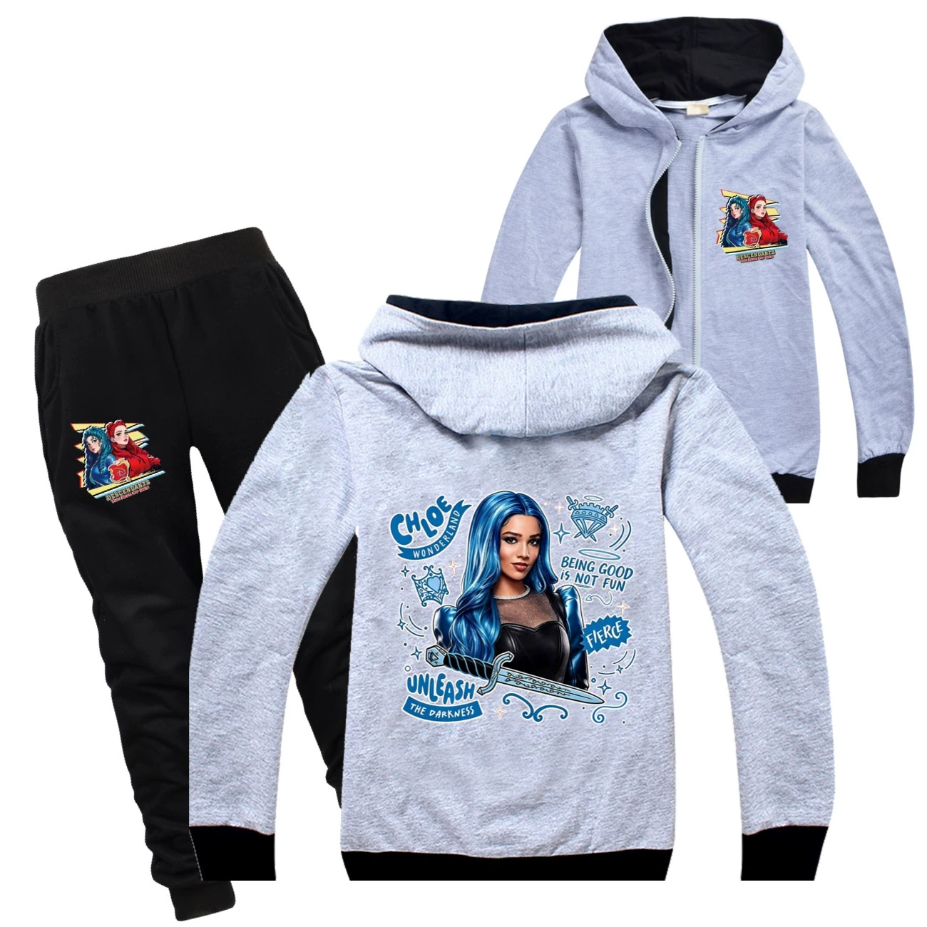 Zip-Up Track Set — 5796 Edition, Style 15 · Set · Grey