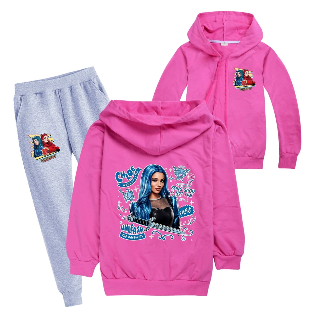 Zip-Up Track Set — 5796 Edition, Style 18 · Set · Rose
