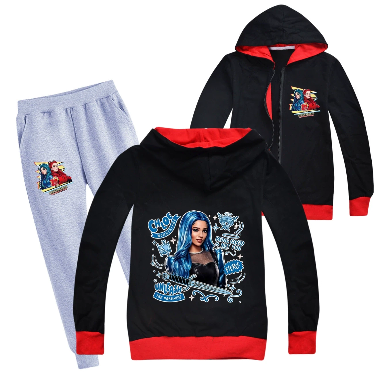 Zip-Up Track Set — 5796 Edition, Style 20 · Set · Black