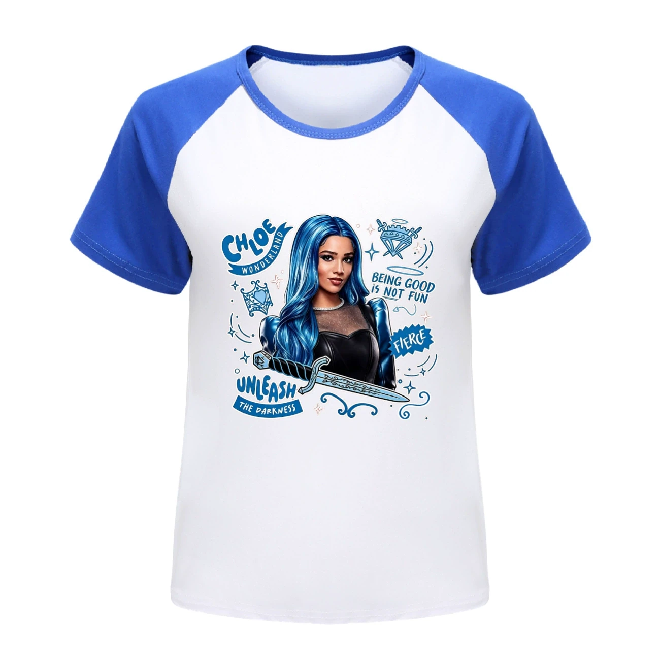 Everyday Long & Short Sleeve Tee — 5796 Edition, Style 08 · Short Sleeve · Blue