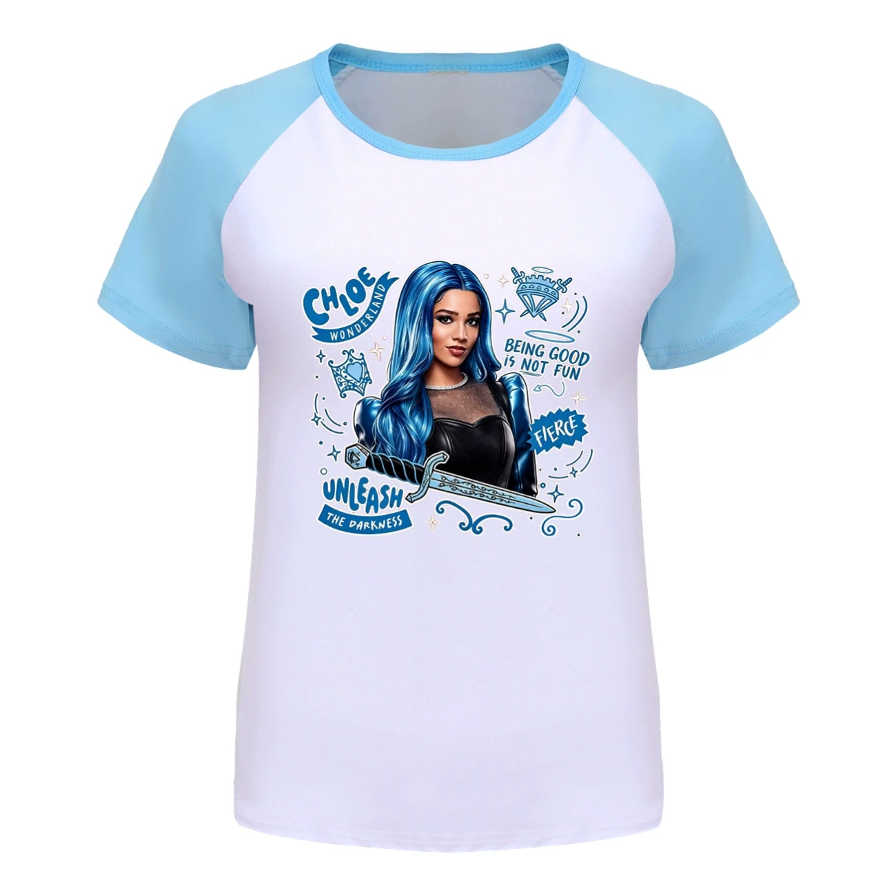 Everyday Long & Short Sleeve Tee — 5796 Edition, Style 11 · Short Sleeve · Light Blue