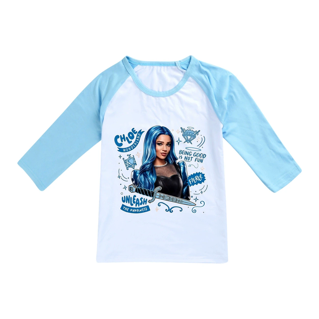 Everyday Long & Short Sleeve Tee — 5796 Edition, Style 33 · Short Sleeve · Light Blue
