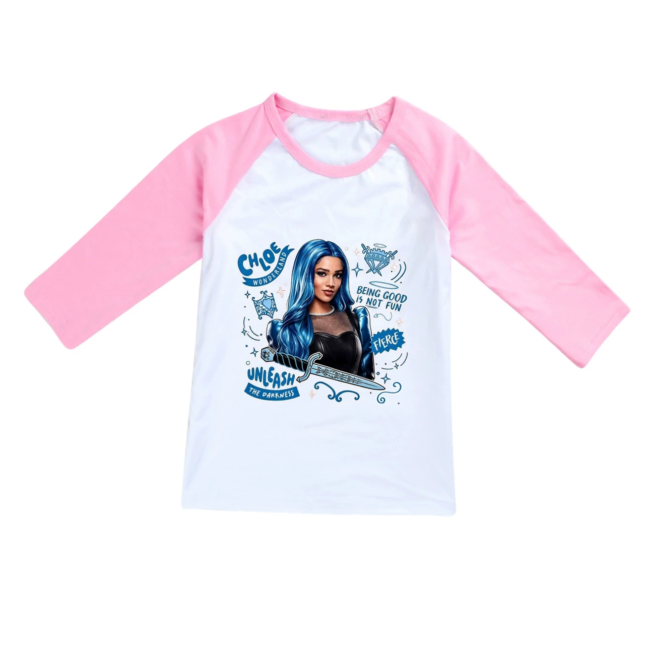 Everyday Long & Short Sleeve Tee — 5796 Edition, Style 38 · Short Sleeve · Pink