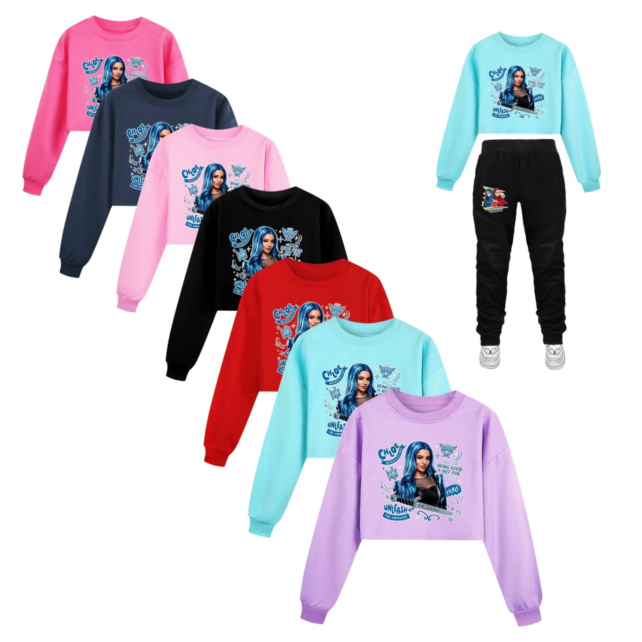 Cropped Sweatshirt Play Set — 5796 Edition, clean product view