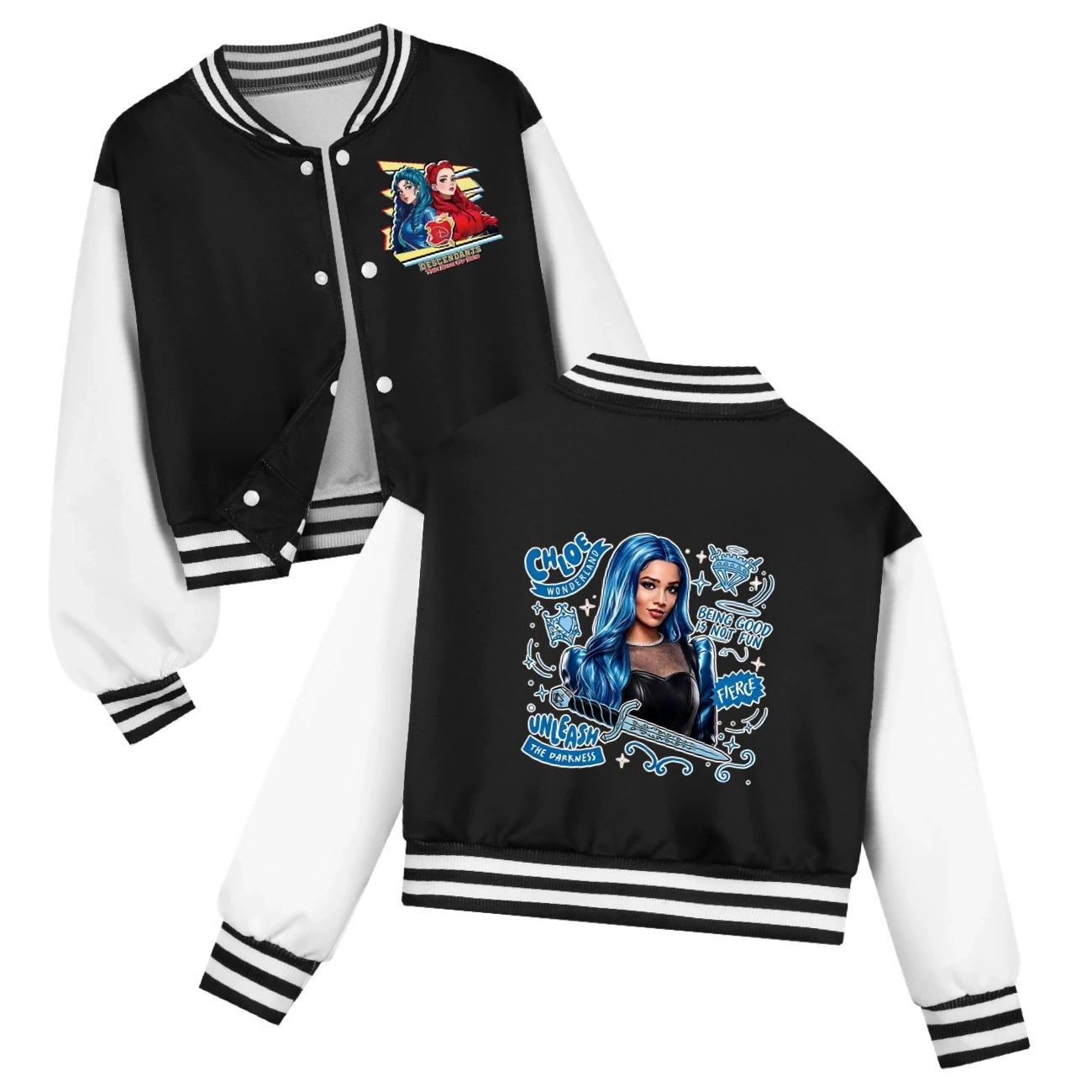 Playtime Varsity Layering Set — 5796 Edition, Style 02 · Black