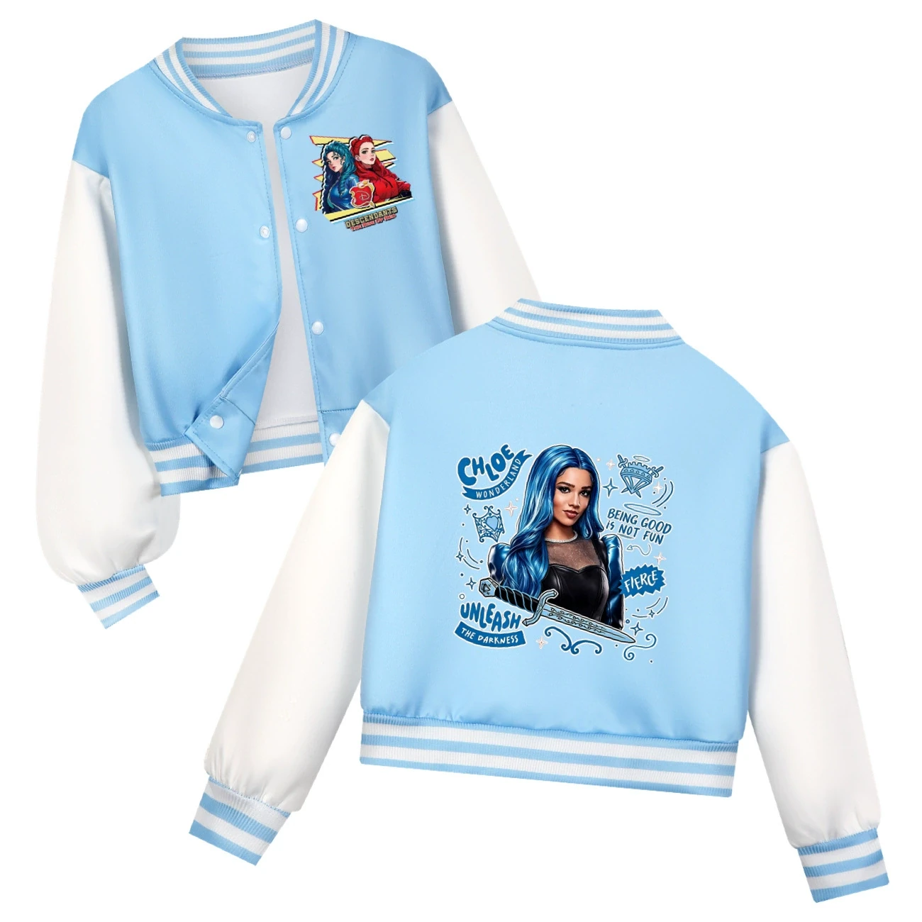 Playtime Varsity Layering Set — 5796 Edition, Style 03 · Sky Blue
