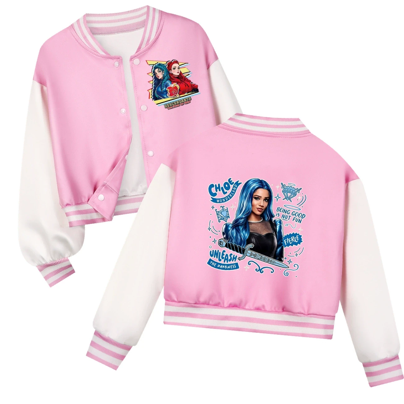 Playtime Varsity Layering Set — 5796 Edition, Style 06 · Pink