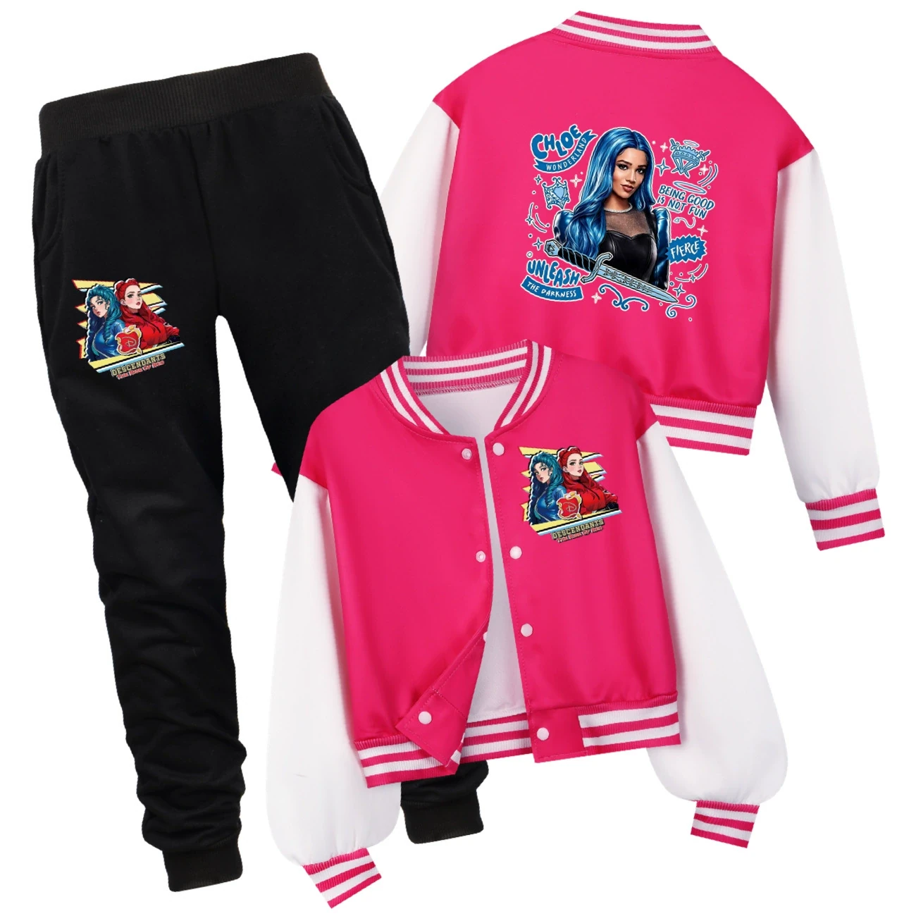 Playtime Varsity Layering Set — 5796 Edition, Style 11 · Set · Rose