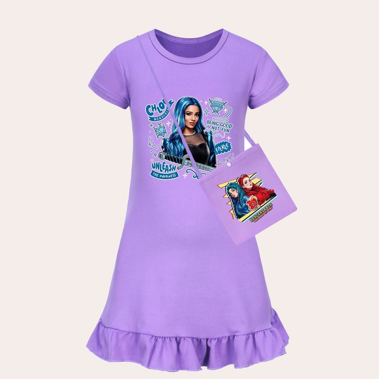 Ruffle-Hem Jersey Dress — 5796 Edition product view